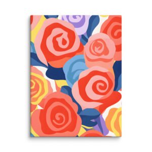 flower wall art canvas​